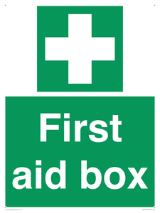 first aid box